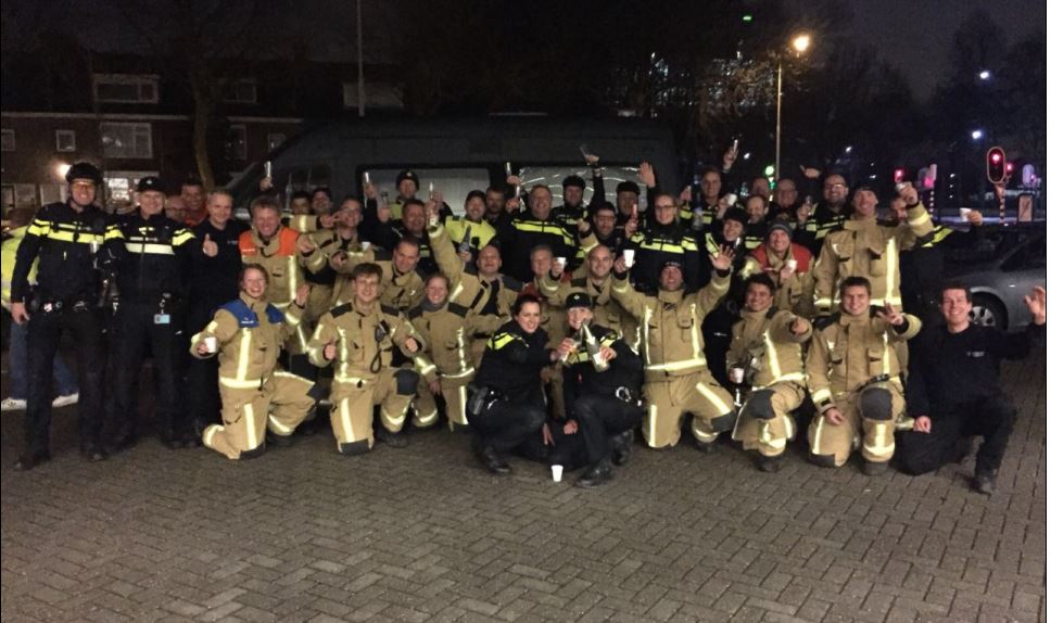 Burgemeester en Wethouder Lugthart draaien vannacht mee met de Rijswijkse hulpdiensten