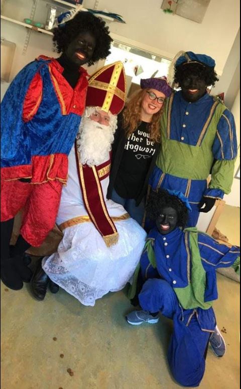 DE SINT IS MOE, NOG EVEN…..