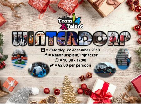 Winterdorp Team4Talent op 22 december