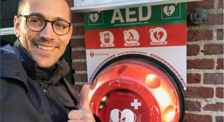 Actie in Oud Rijswijk voor een AED