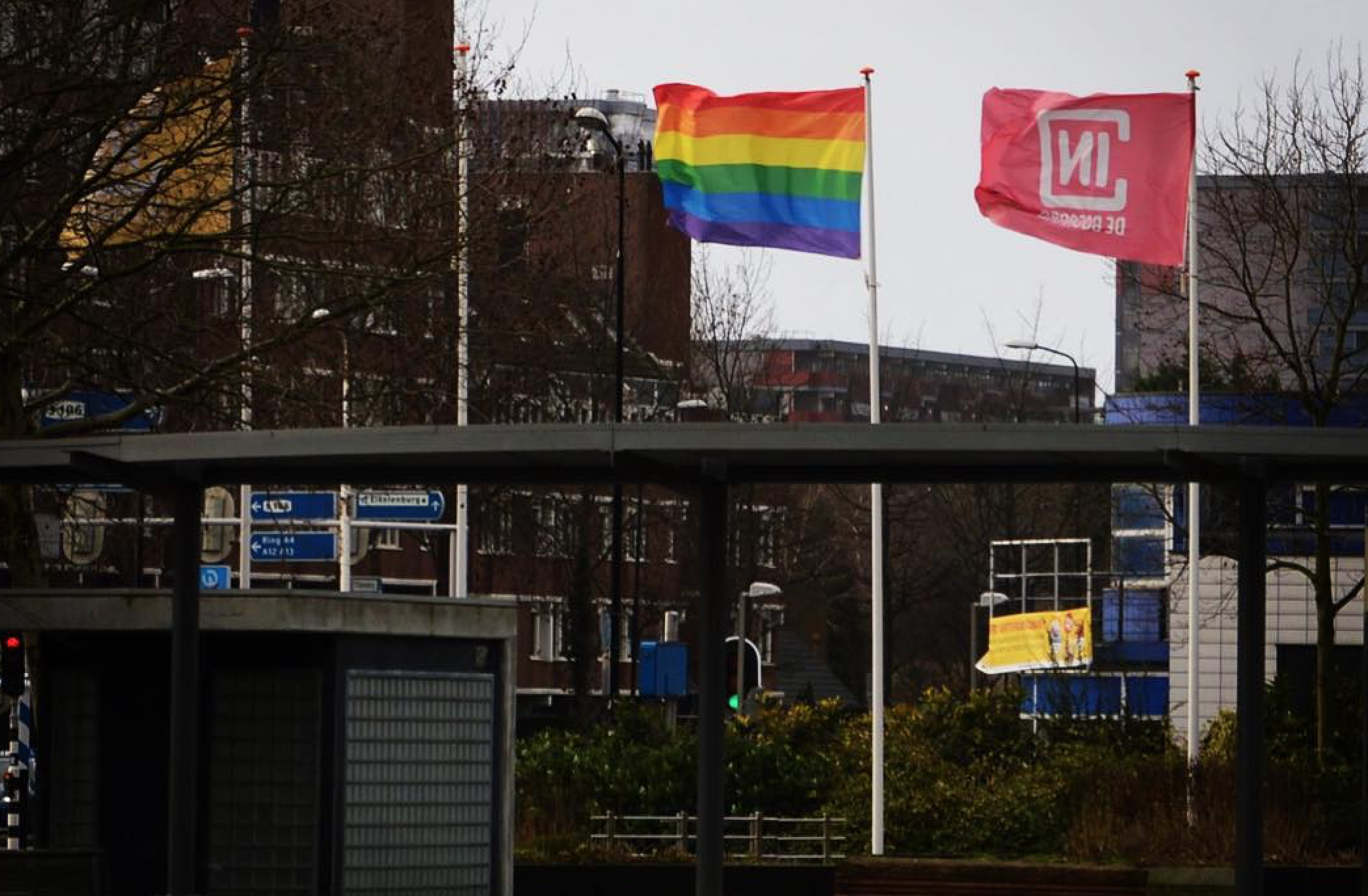 Rijswijk hangt deze week de regenboogvlag