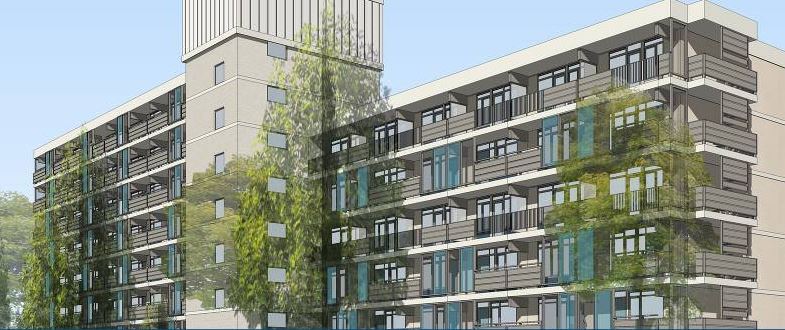Verbeterplan Rijswijk Wonen voor flat Dr. H.J. van Mooklaan