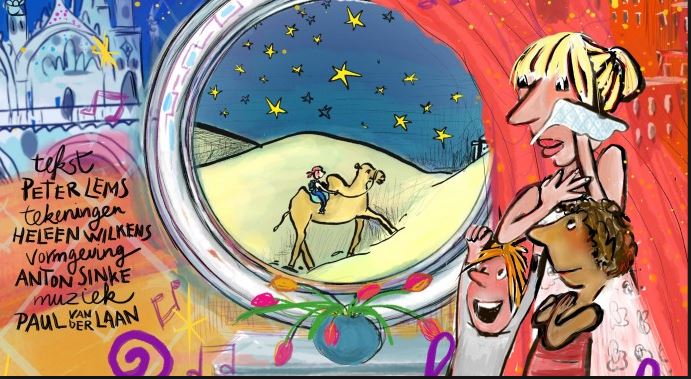 Tobias en zijn kameel in Rijswijk Tobias en zijn kameel in Rijswijk