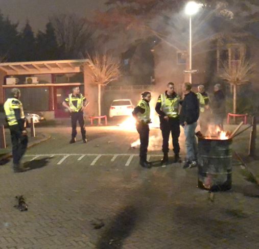 De eeste twee uur van 2019 zijn rustig verlopen