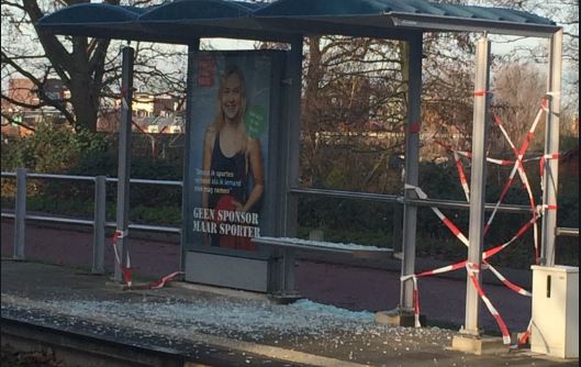 Abri Eijkelenburg opnieuw vernield door vandalen