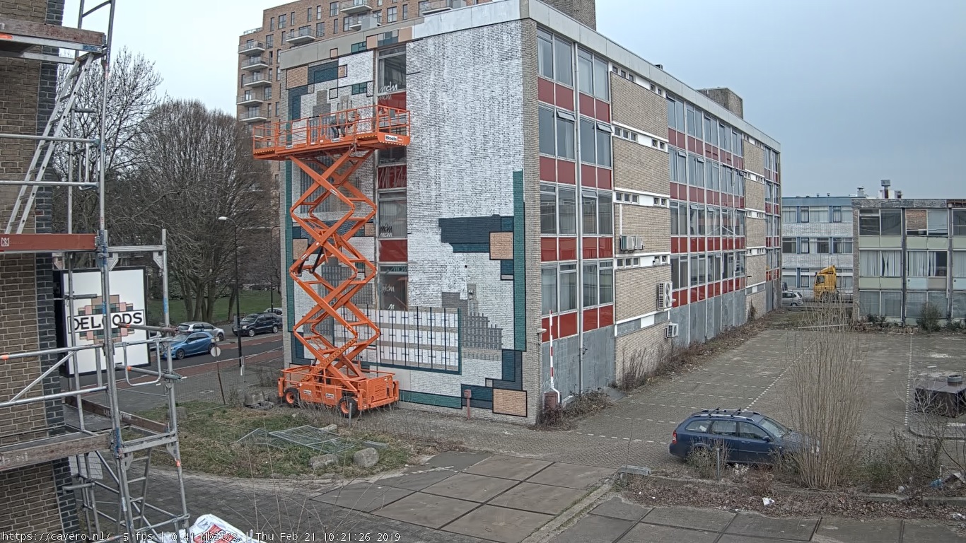 Het grote Plaspoelpolderschilderij krijgt vorm