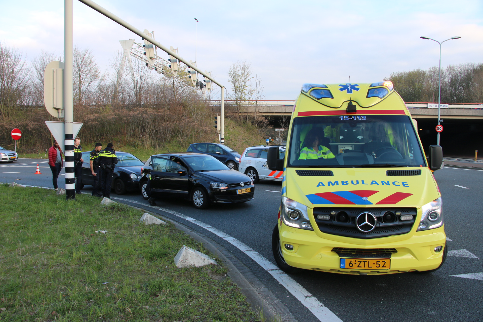 Chaos door reeks ongelukken in Rijswijk