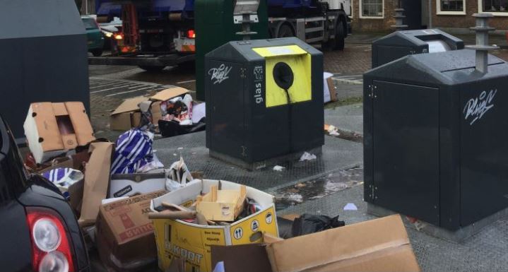 Sensors voorkomen volle Avalex containers in Rijswijk