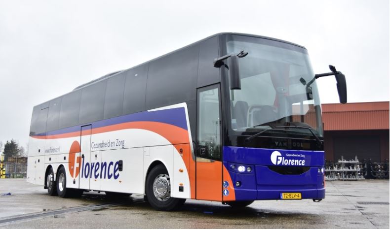 Nieuwe touringcar voor Zorginstantie Florence