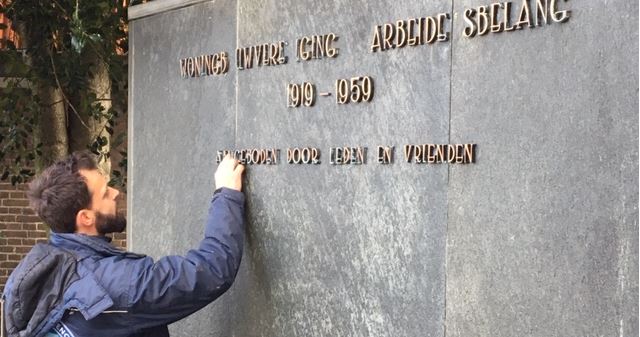 Fontein eind maart weer in oude glorie
