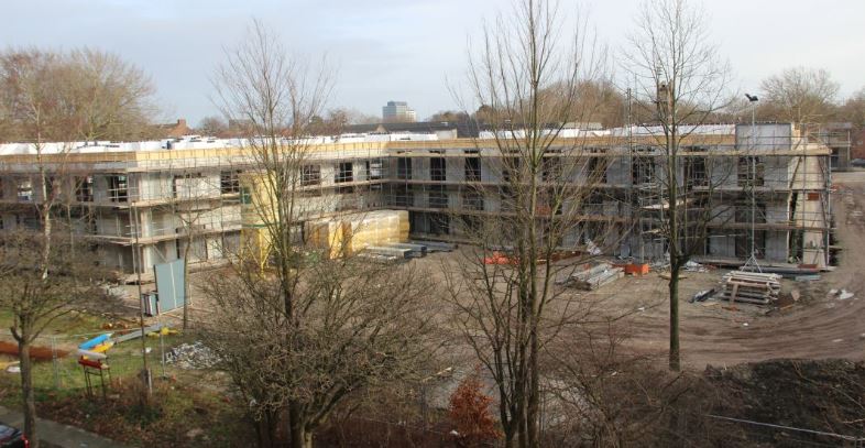 Hoogste punt bereikt nieuwbouw Kindercampus Rembrandtkwartier