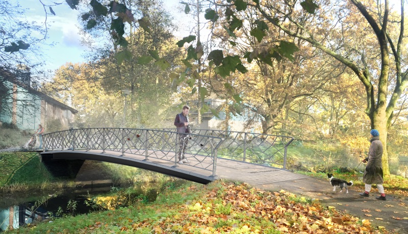 Nieuwe fiets- en voetgangersbruggen