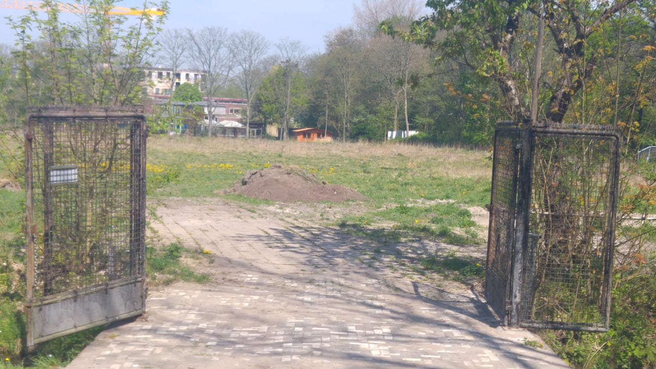 Illegaal zand gedumpt in Park de Voorde