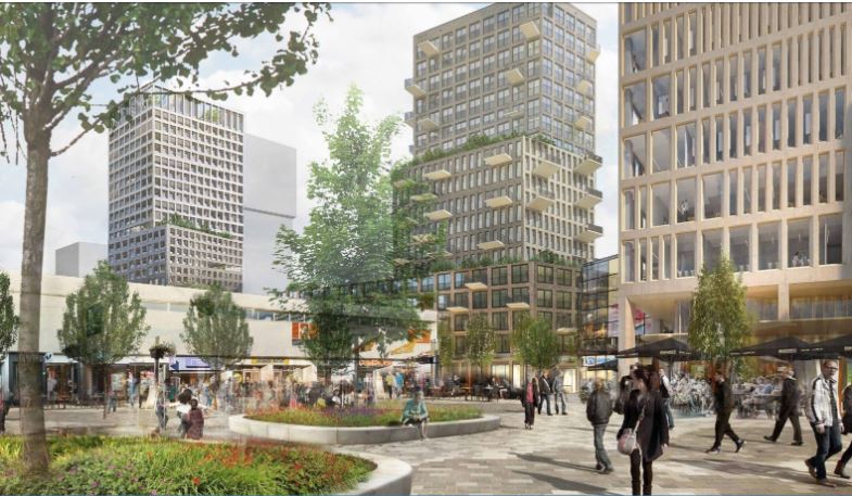 In de Bogaard wordt stadscentrum voor Nieuw Rijswijk