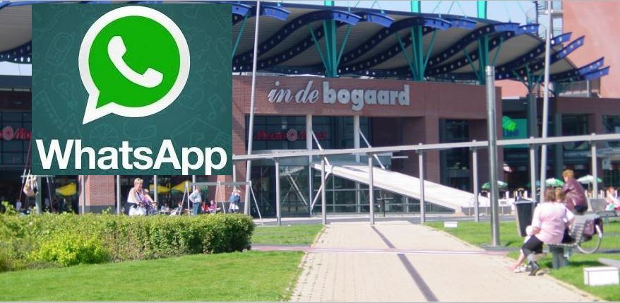 Winkeliers Bogaard starten WhatsAppgroep