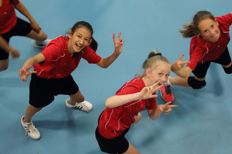 Schoolhandbaltoernooi bij Oliveo
