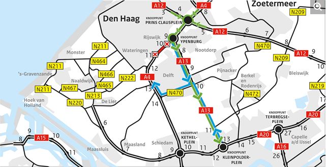 Van Hofstad naar Maasstad duurt dit weekend wat langer
