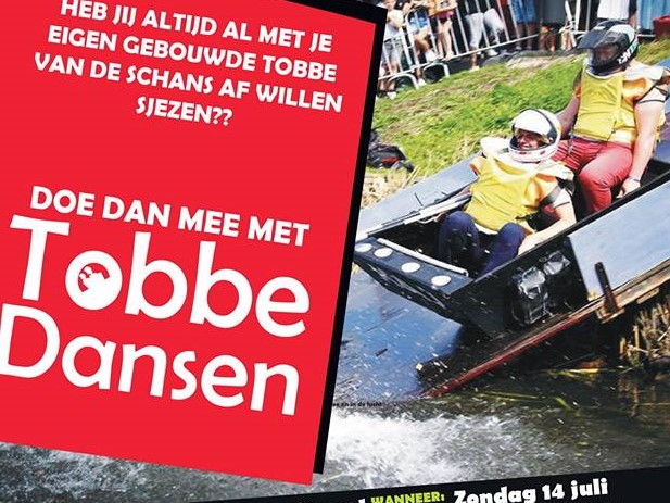 14 juli: Tobbedansen bij de vijver in Noord