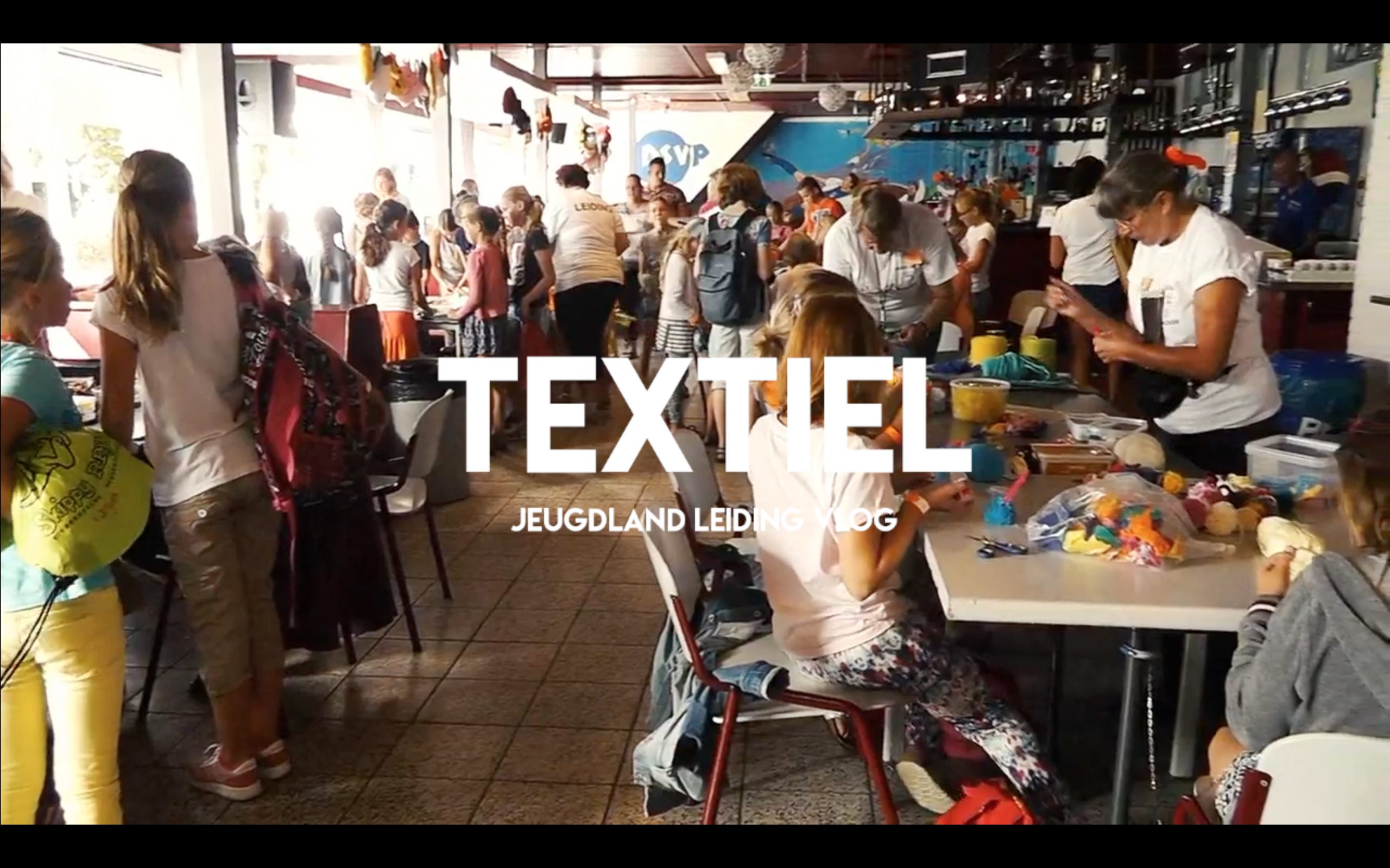 VLOG: Jeugdland Pijnacker: Textiel