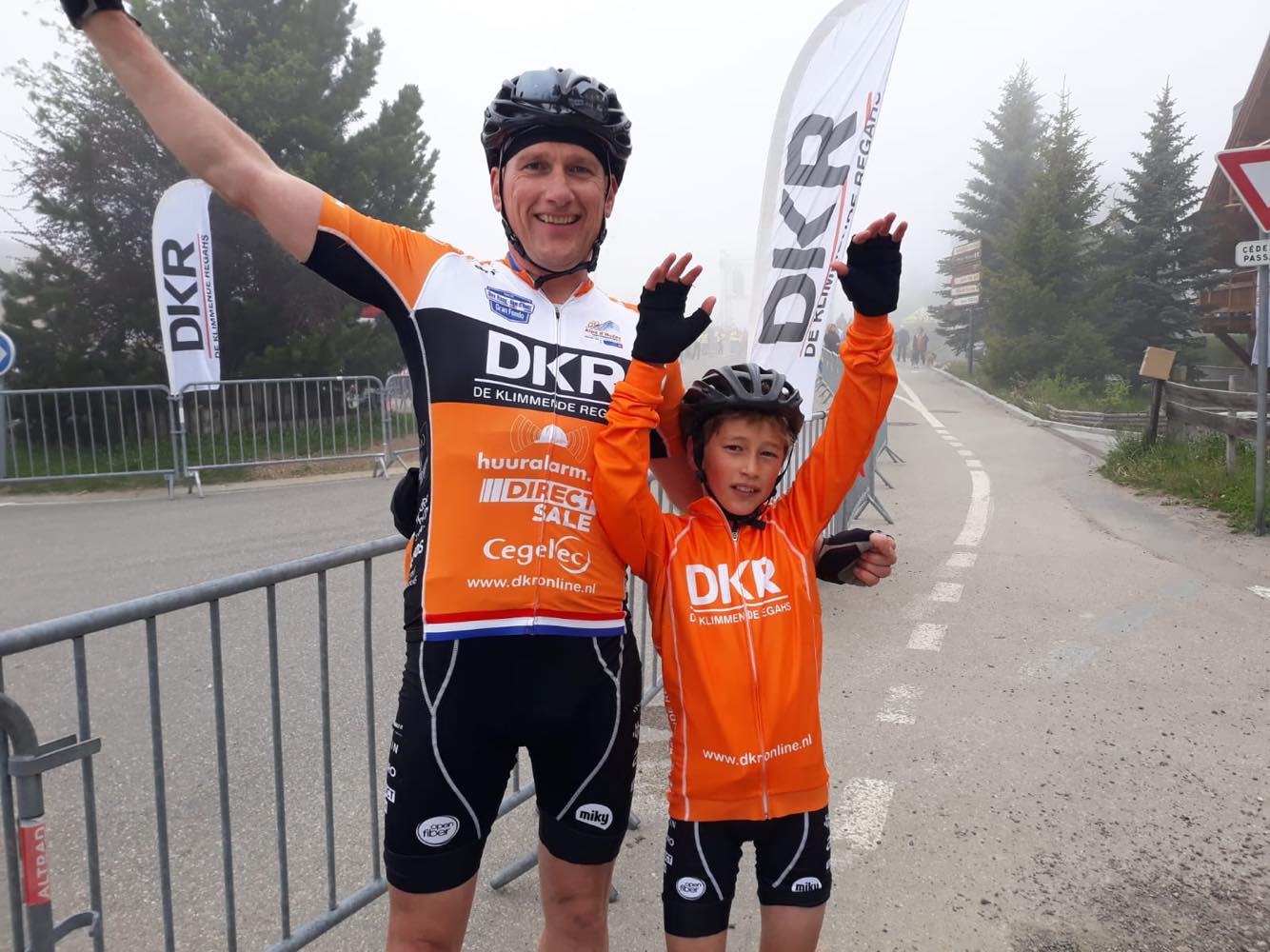 De Klimmende Régâhs bij Alpe d’HuZes