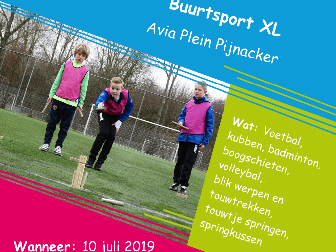 10 Juli: Buurtsport XL
