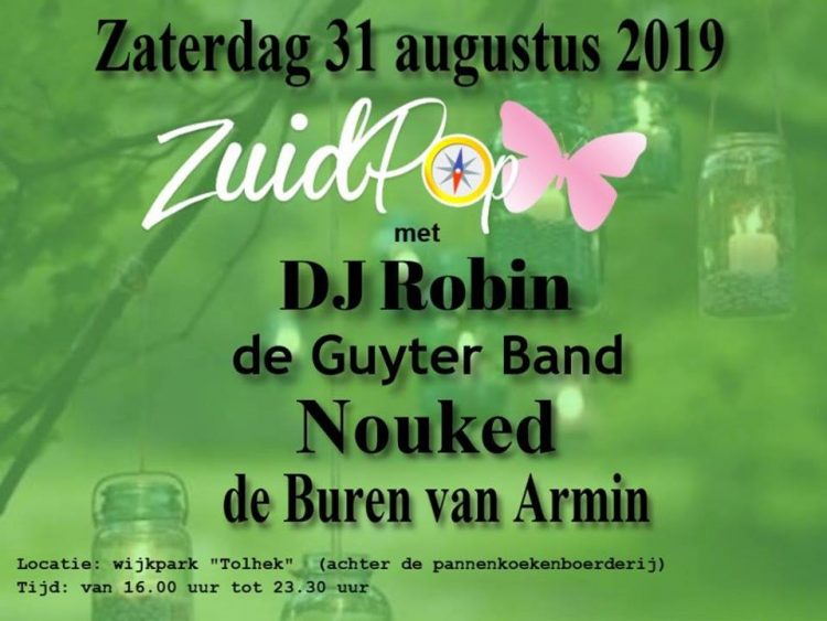 31 augustust: Zuidpop 2019