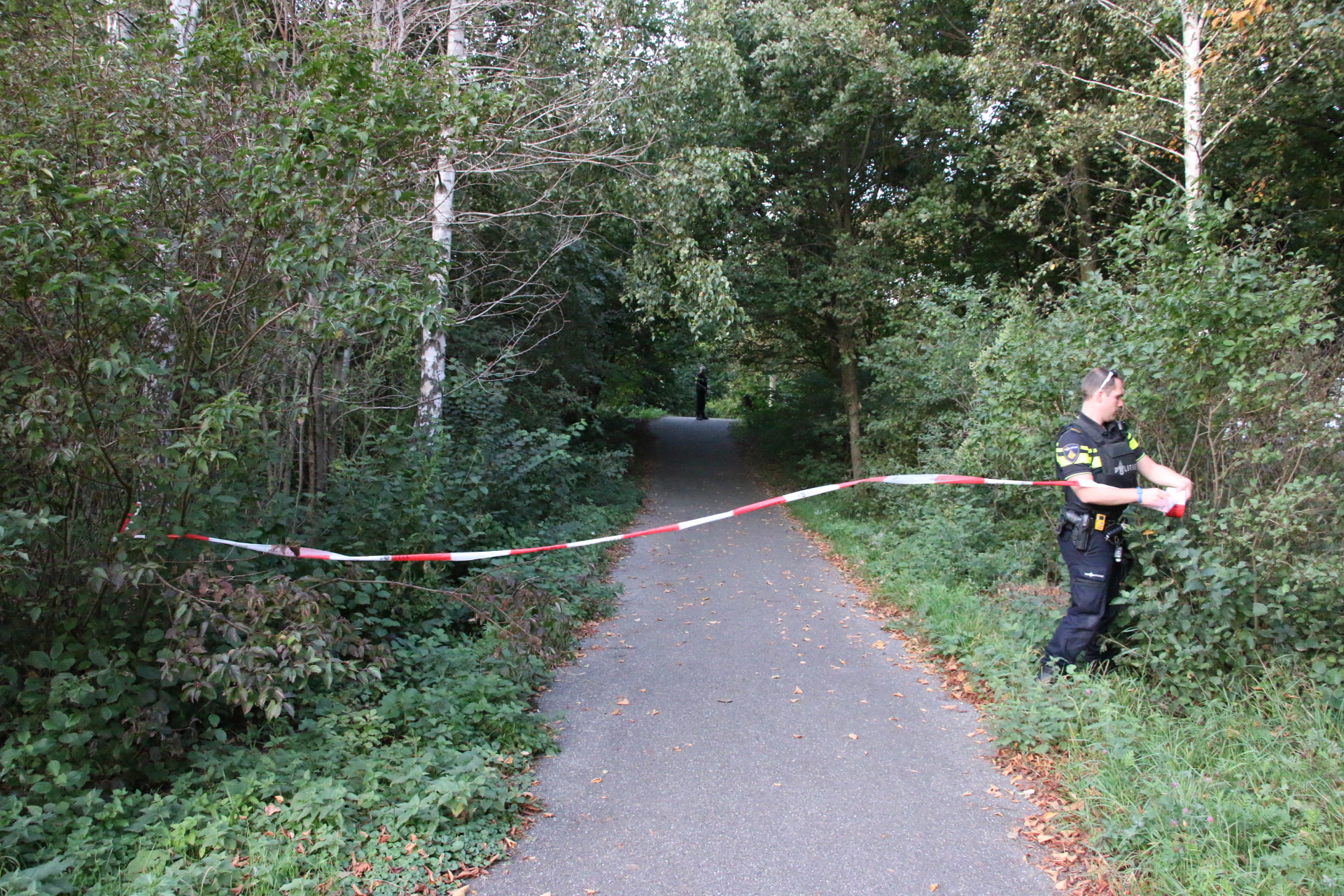 Politiehelikopter vliegt rond na schietincident Kruisvaarderspark