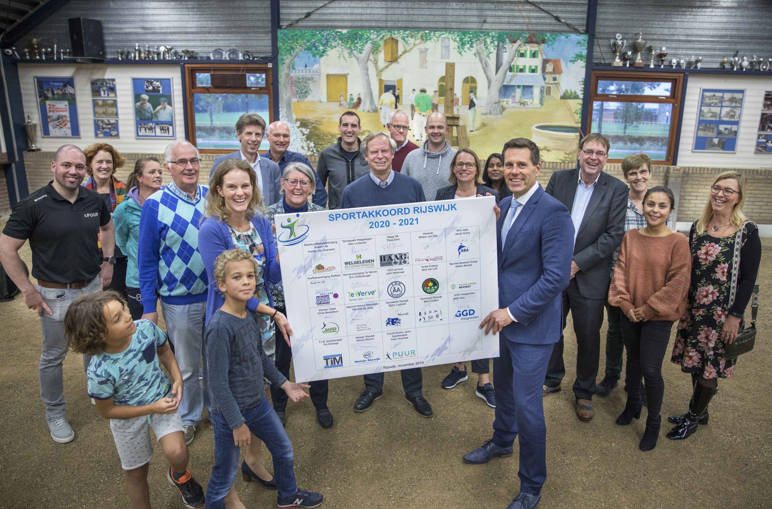 Rijswijk trots op sluiten lokaal sportakkoord Rijswijk trots op sluiten lokaal sportakkoord
