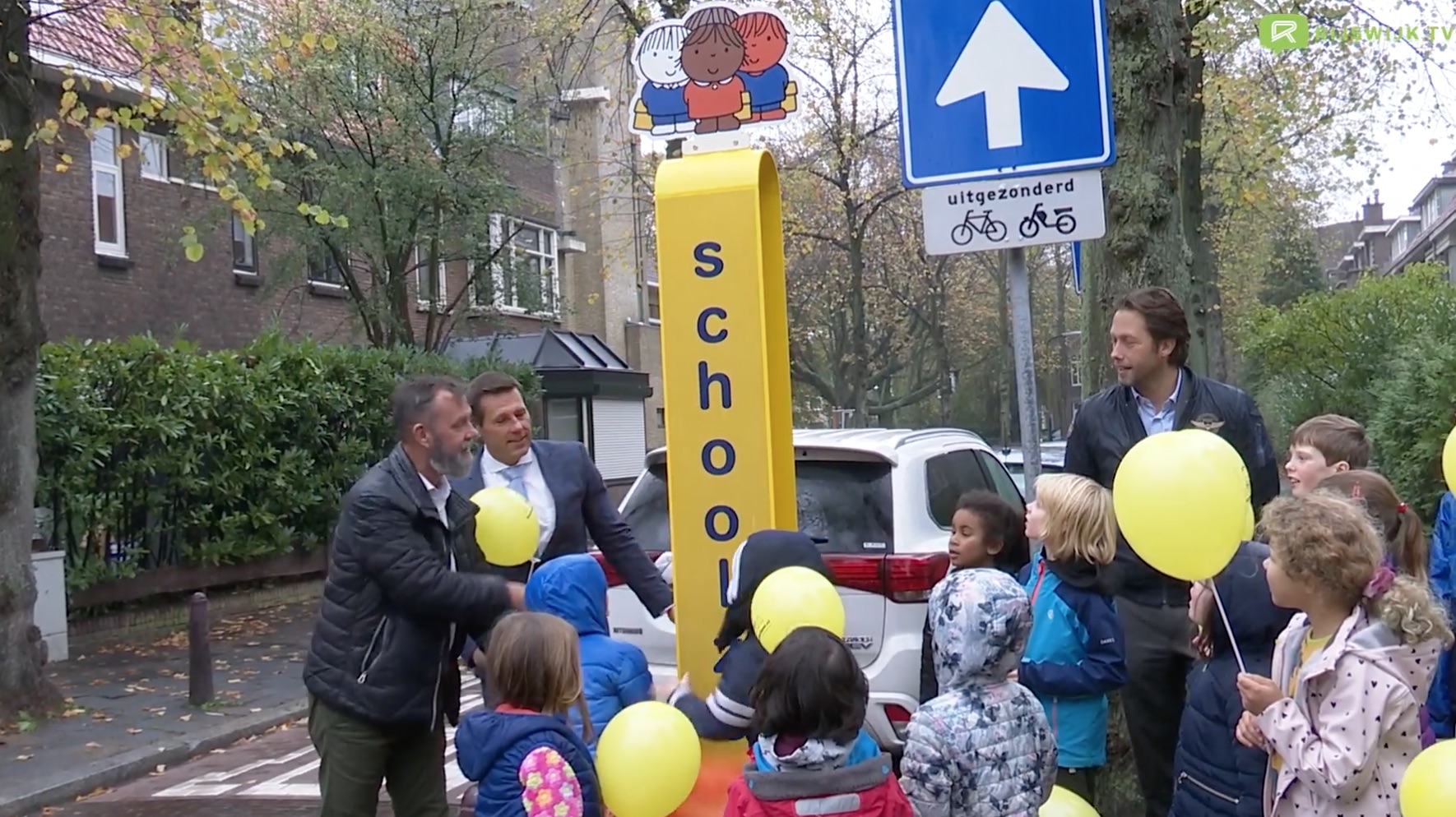 [VIDEO] Schoolzone moet buurt rondom Nicolaas Beetsschool veiliger maken