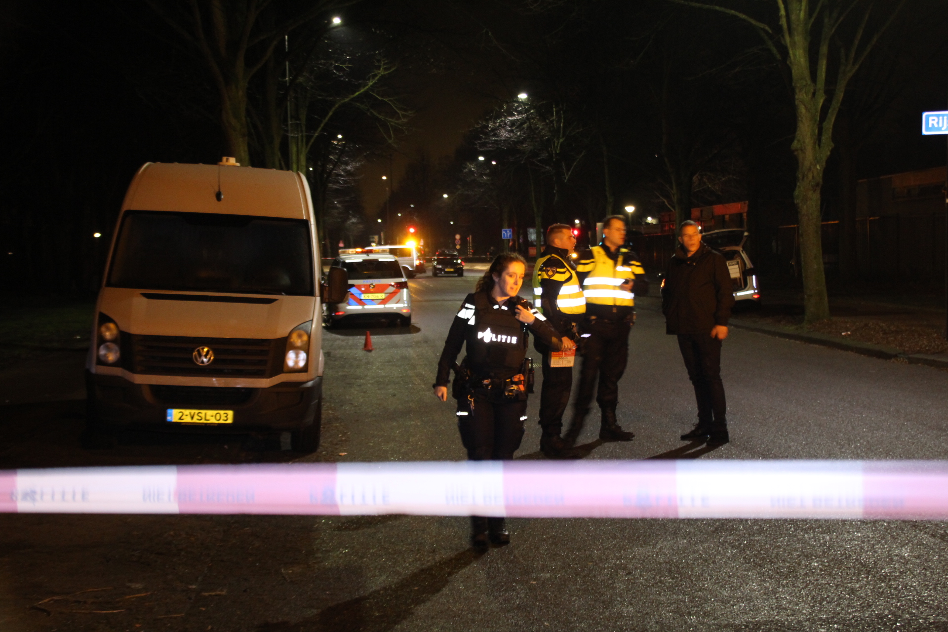 Geschoten vanuit auto op Sammersweg Rijswijk