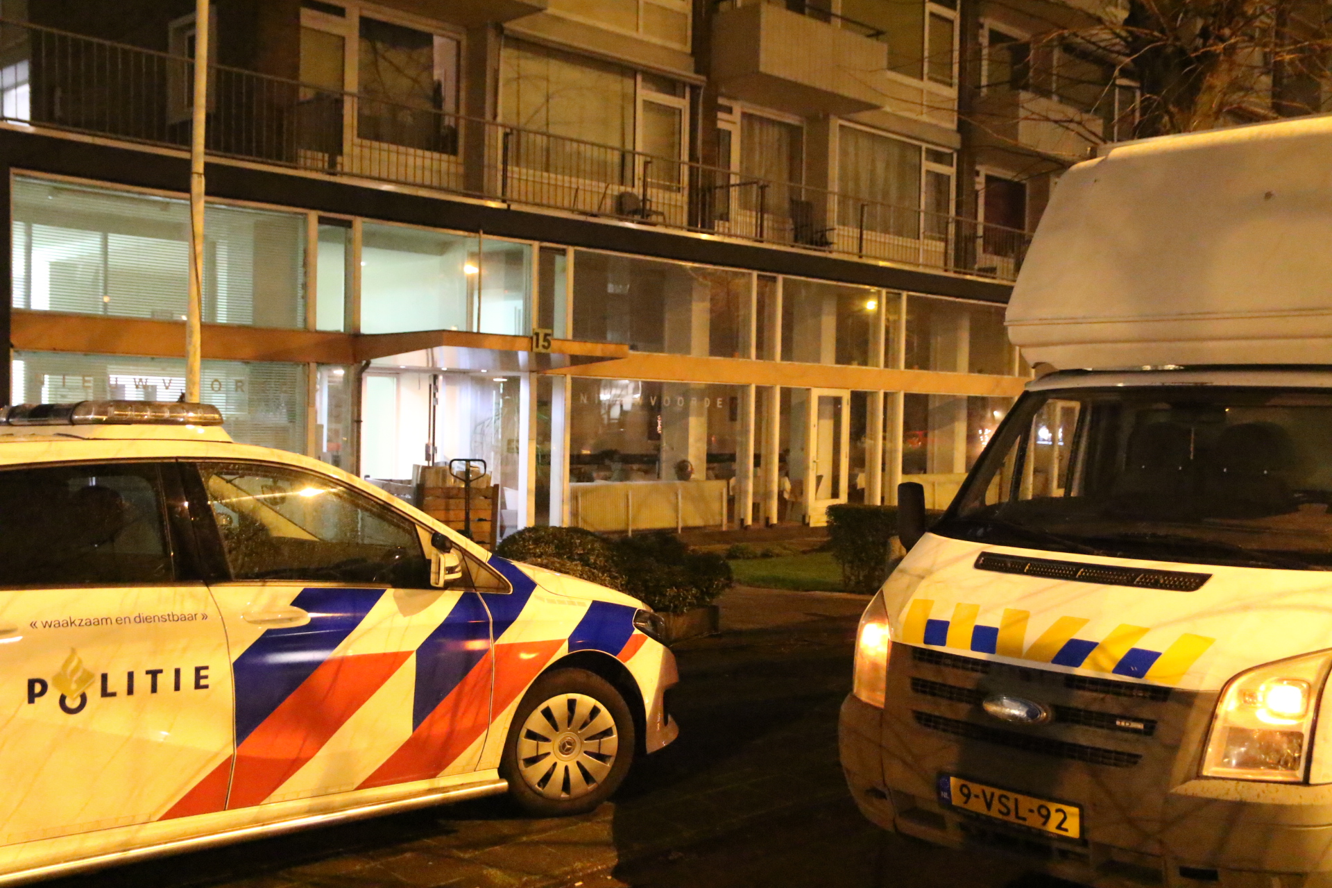 Hennepkwekerij aangetroffen na wateroverlast Huis te Landelaan Rijswijk