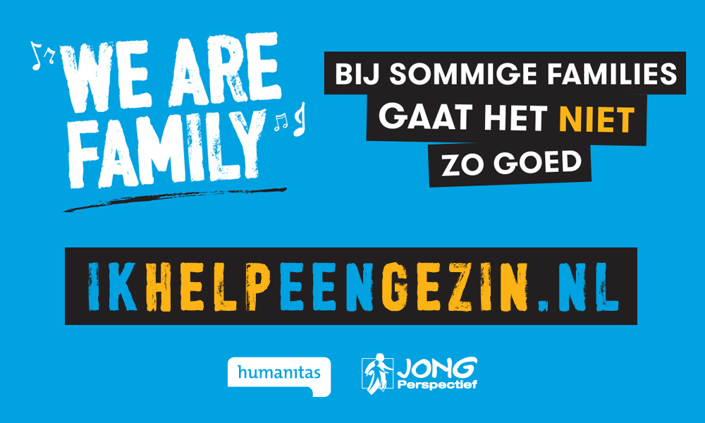 We are family – Bij sommige gezinnen gaat het even niet zo goed