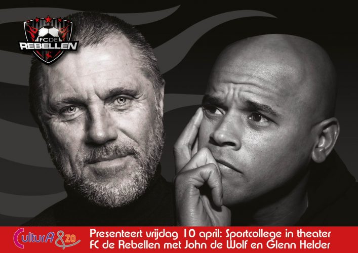 John de Wolf en Glenn Helder in theater CulturA & Zo