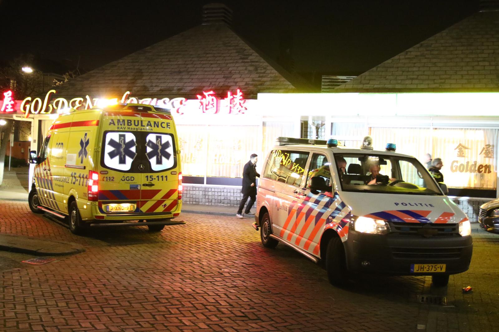 Steekpartij Waldhoornplein Rijswijk. Persoon met spoed naar ziekenhuis
