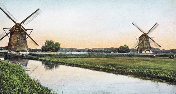 Markante molen in ere hersteld