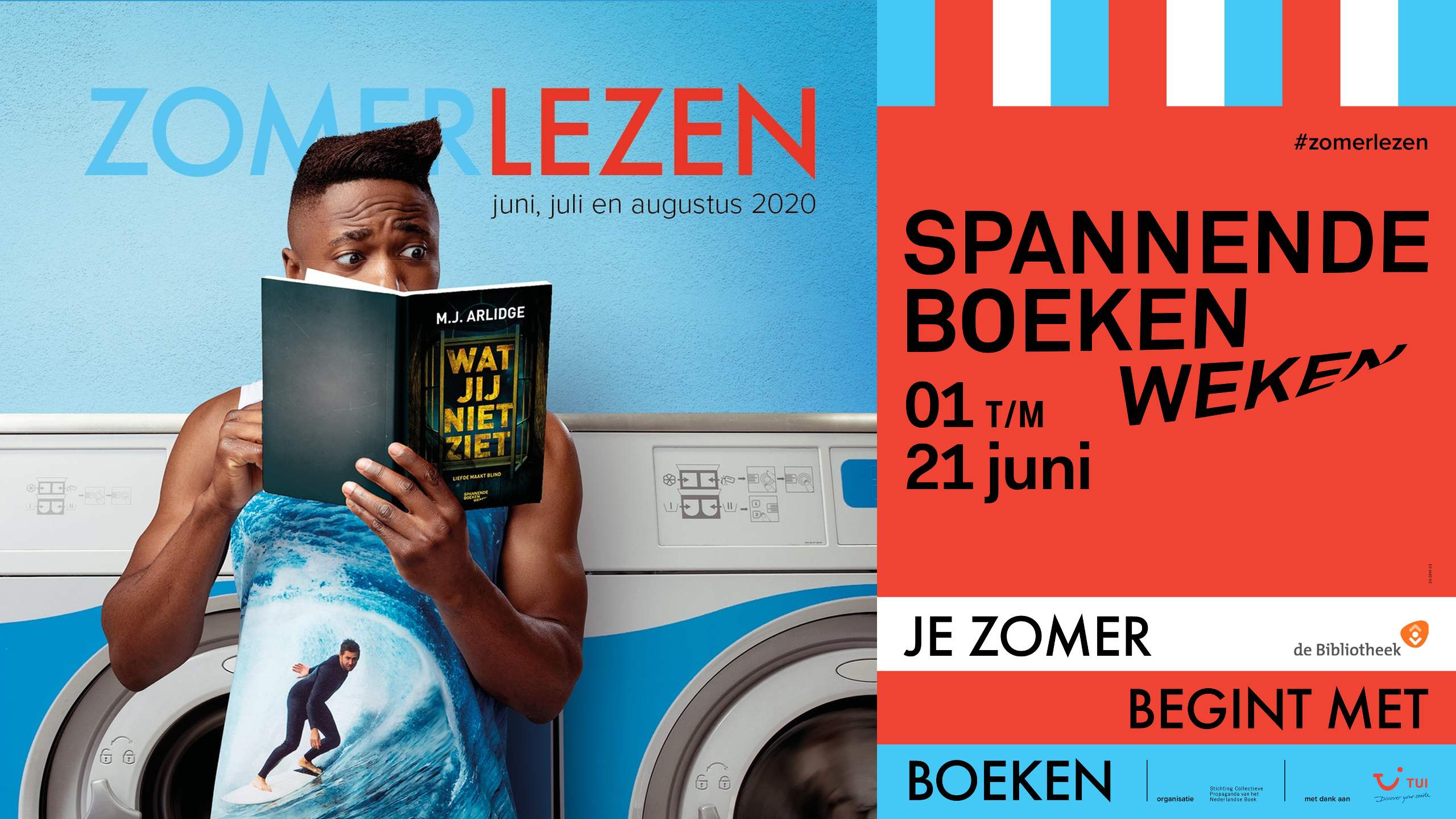 Spannende boeken staan in het zonnetje bij Bibliotheek Oostland