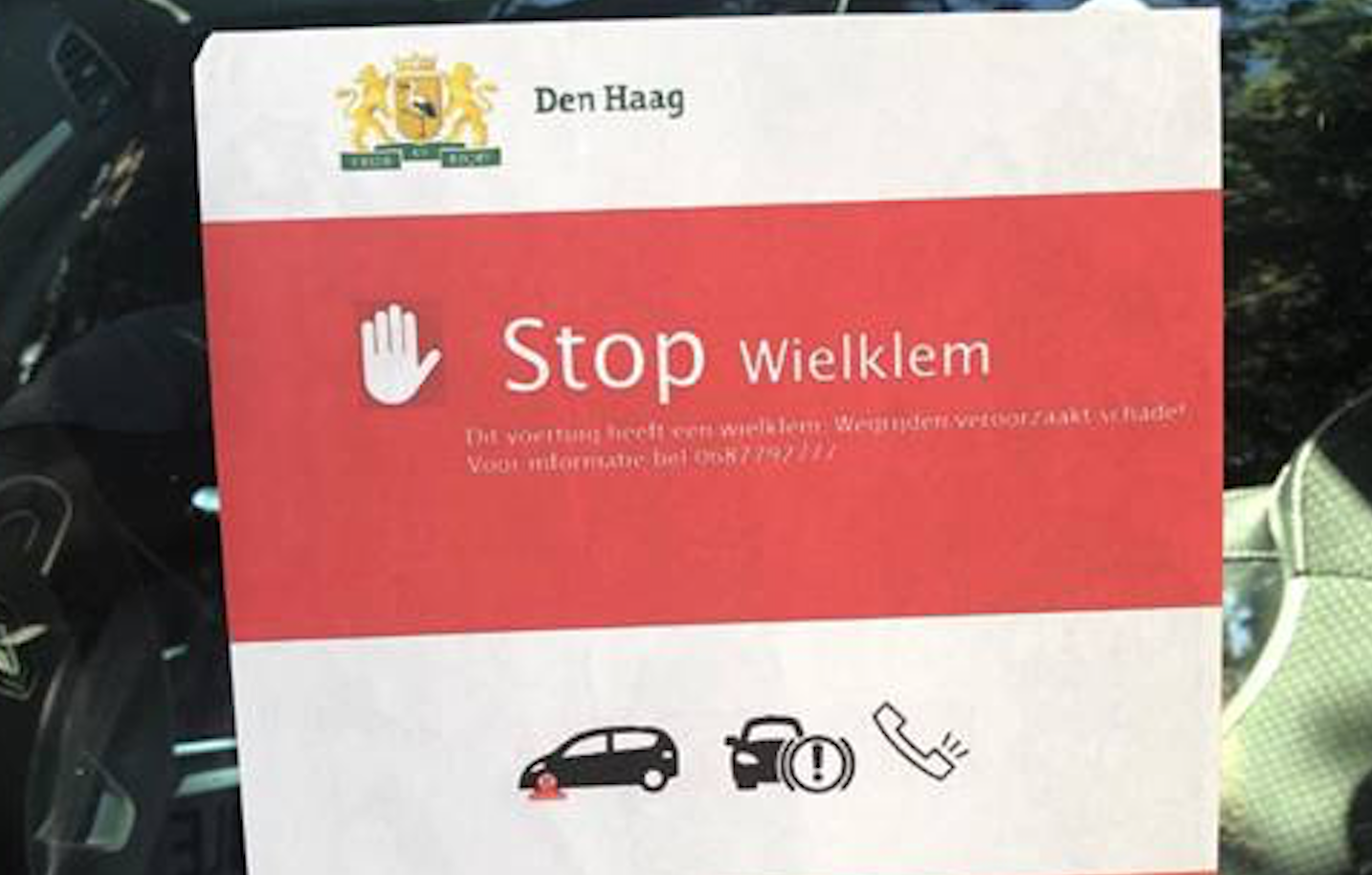 Let op! Mogelijke wielklemfraude in Rijswijk