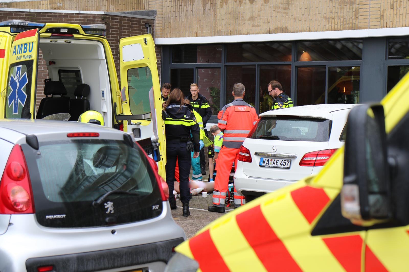 Man springt drie verdiepingen van hotel in Plaspoelpolder