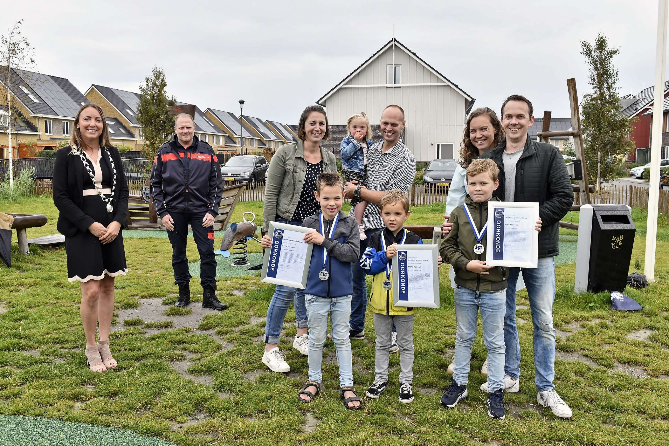 Jeugdlintje voor jonge Rijswijkse helden