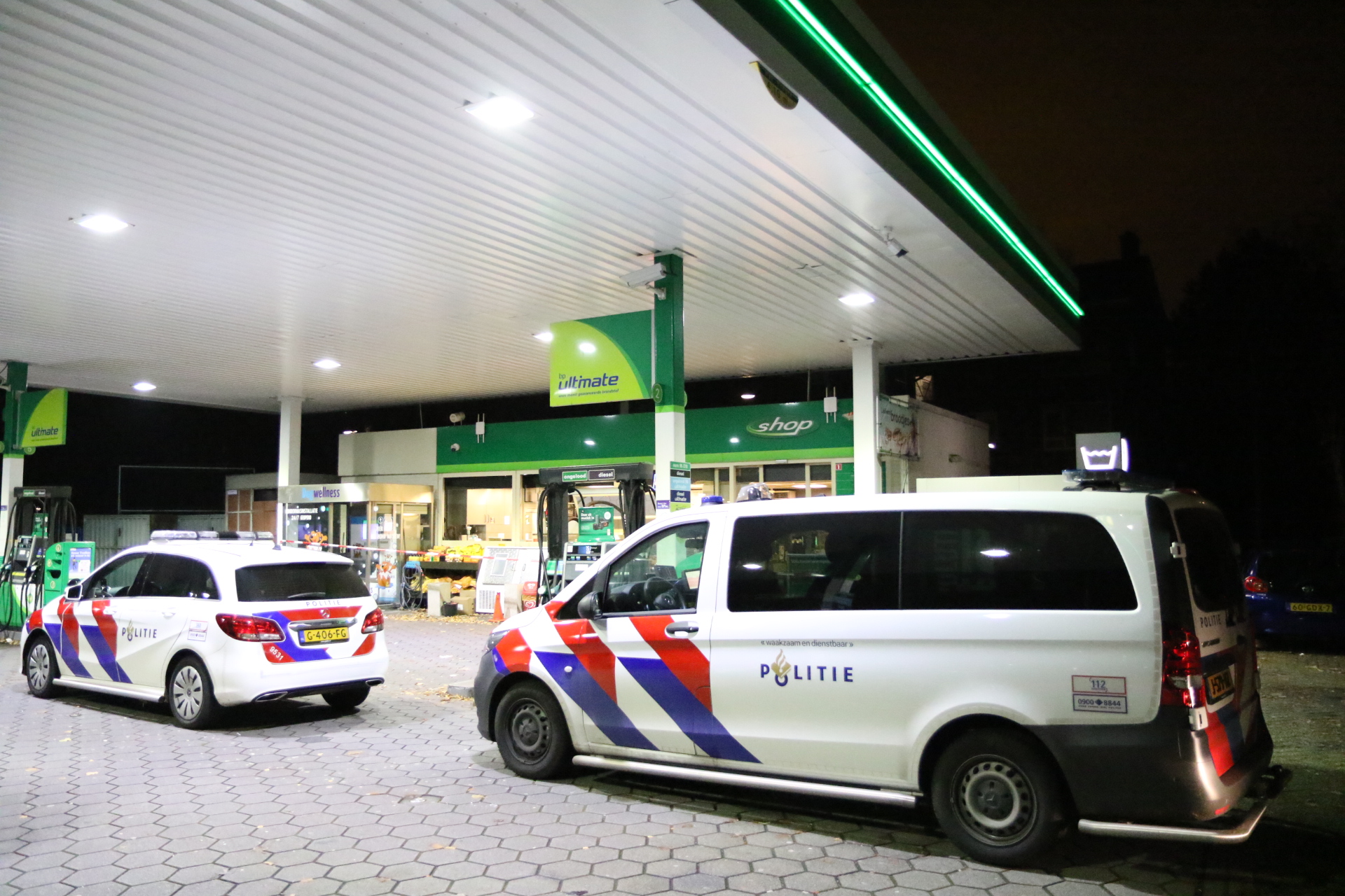 Gewapende overval op BP tankstation aan Prinses Beatrixlaan Rijswijk