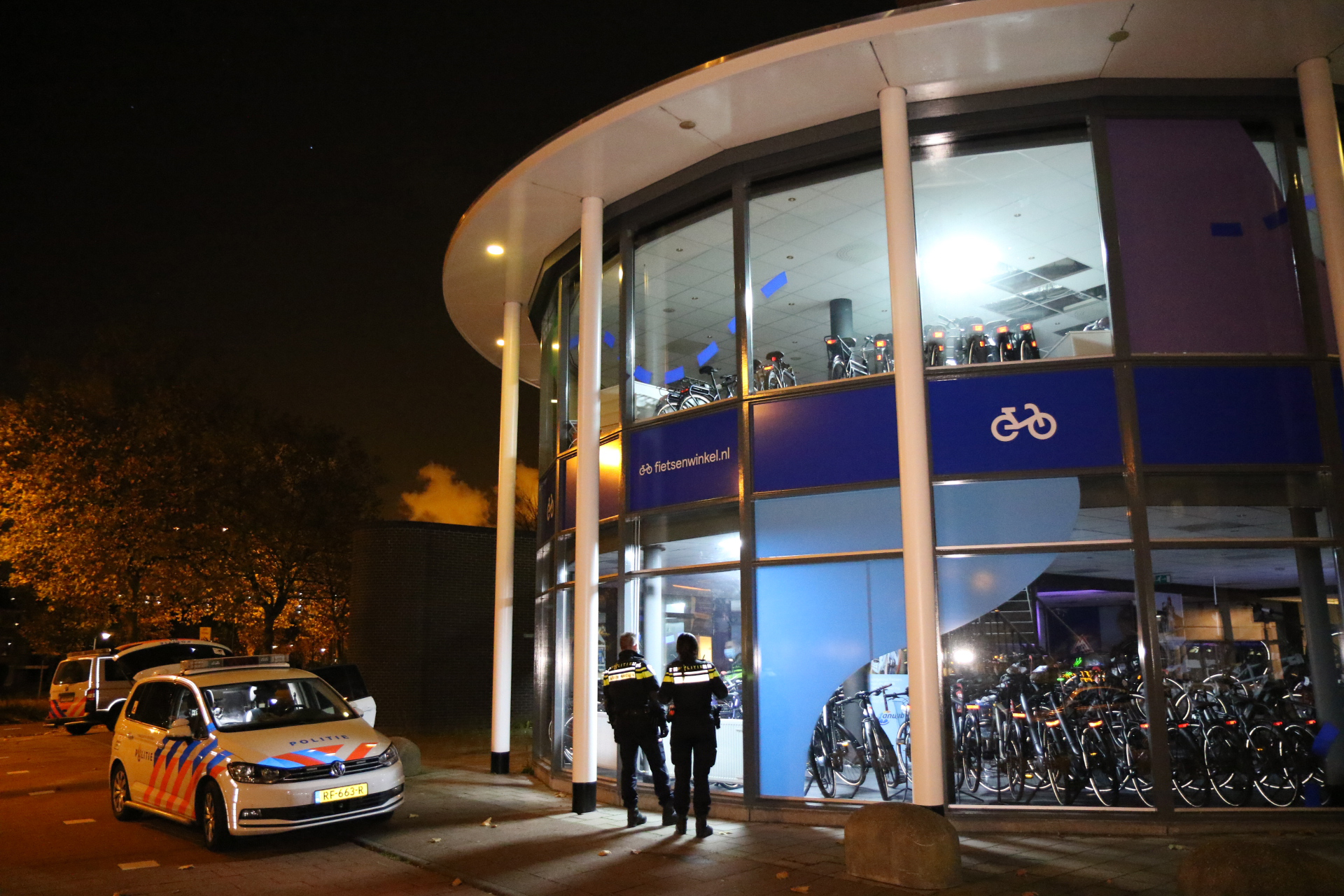 Inbraak bij fietsenwinkel aan Generaal Eisenhowerplein