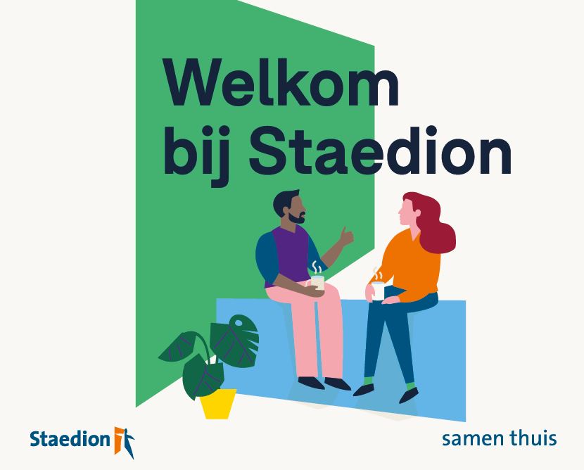 Vanaf vandaag Staedion nieuwe verhuurder sociale woningen