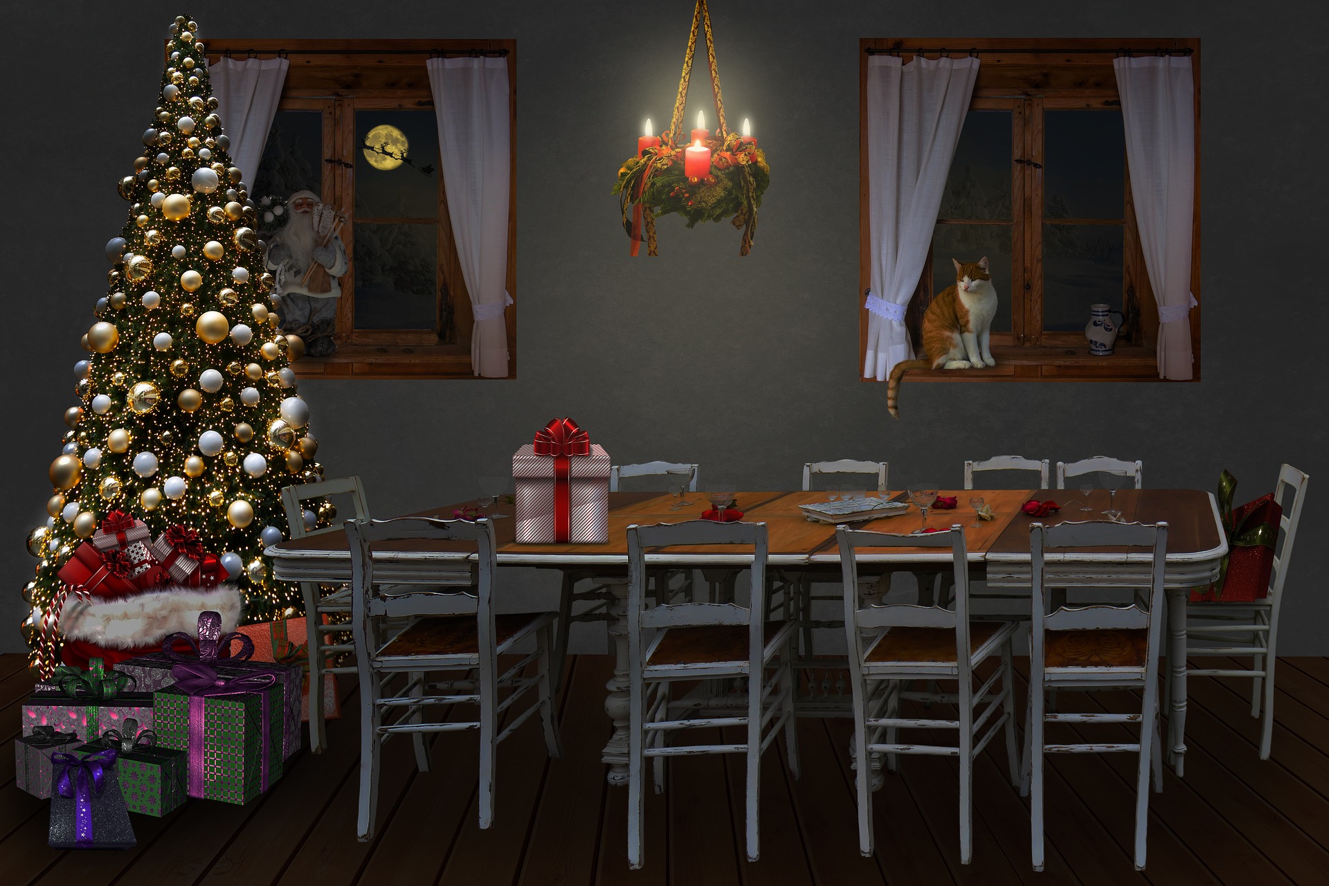 Aan de kersttafel met SWOP