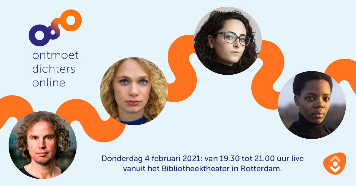 Bibliotheek Oostland organiseert Ontmoet Dichters Online
