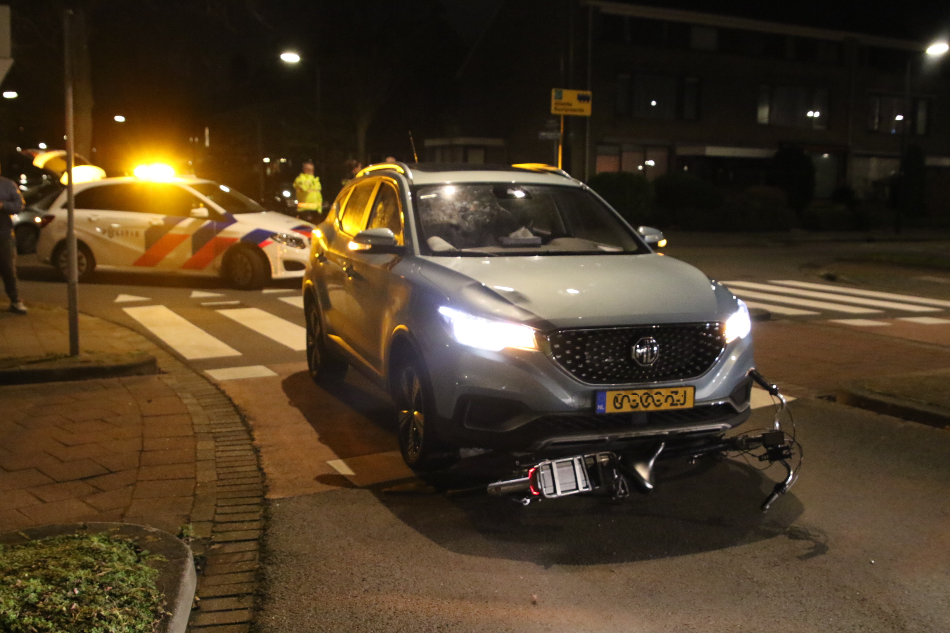 Twee ongevallen in één avond op Schaapweg Rijswijk