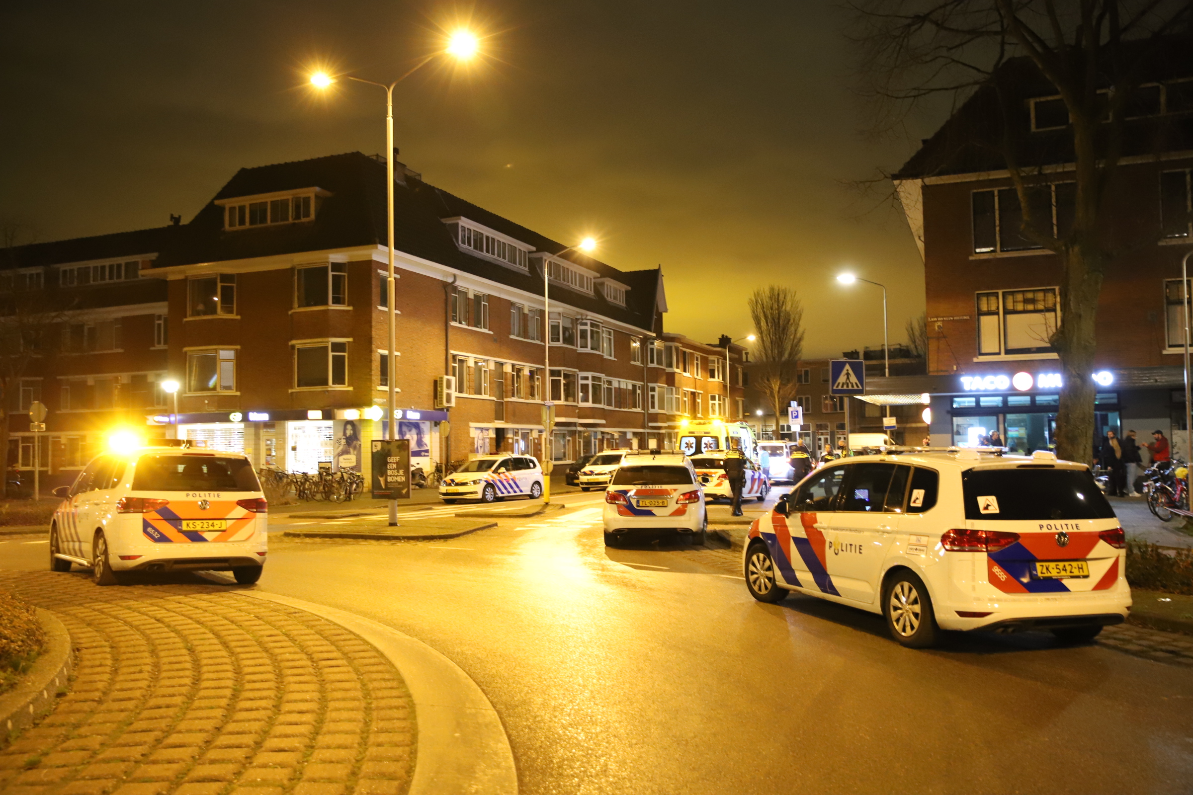 Parkbankje in de fik en provocaties bij vechtpartij Voorburg