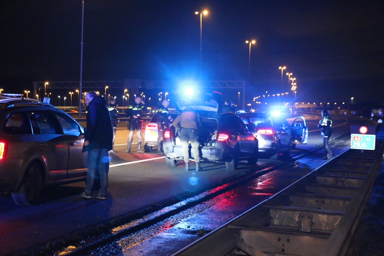 [VIDEO] Melding van illegaal gokken aan Veraartlaan eindigt in achtervolging A4