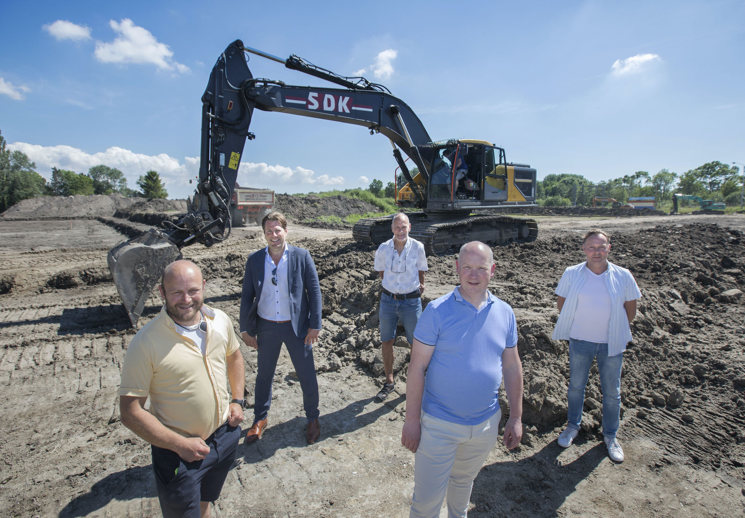 Werkzaamheden sportpark Elsenburg van start gegaan