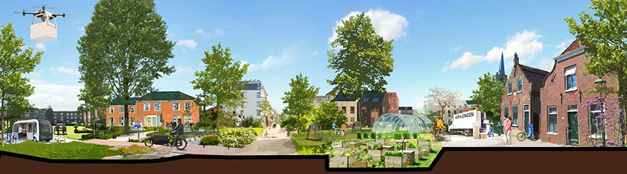 Panorama Pijnacker-Nootdorp 2050!