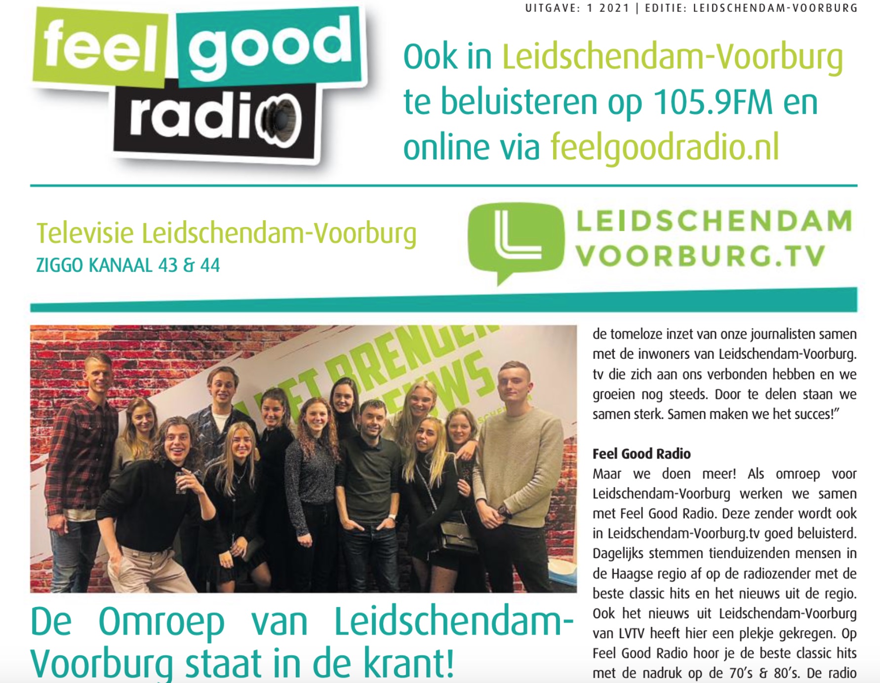 LVTV ligt vanaf nu in alle brievenbussen